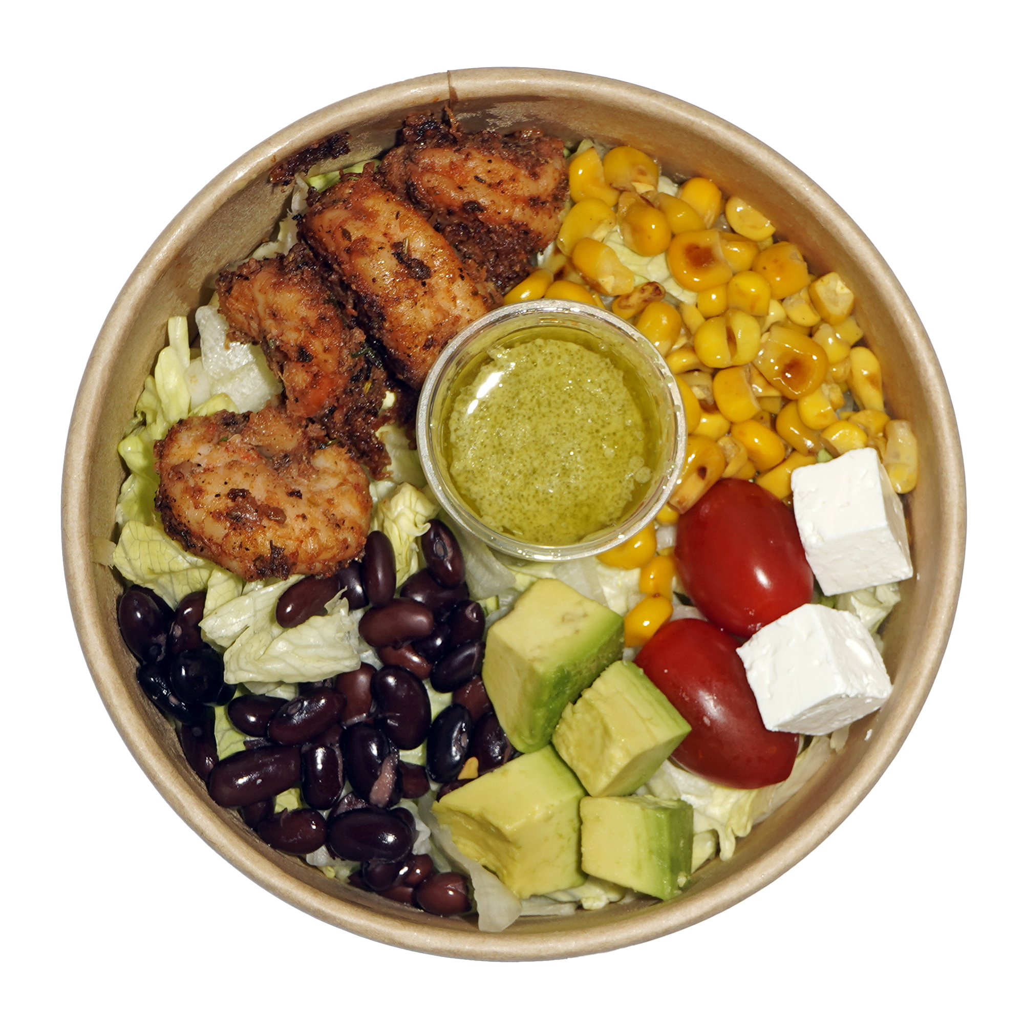 Grilled Mexican Shrimp Salad With Feta Cheese